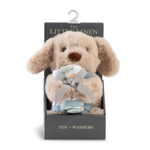 Baby First Little Linen Plush Toy & Washers